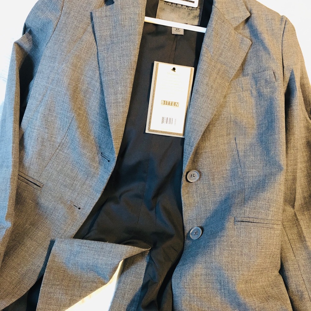 Grey Jacket BITTEN by Sarah Jessica Parker